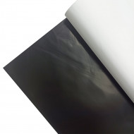 Пленка матовая 2-х цветная черная/белая размер 58*58см 65мкм