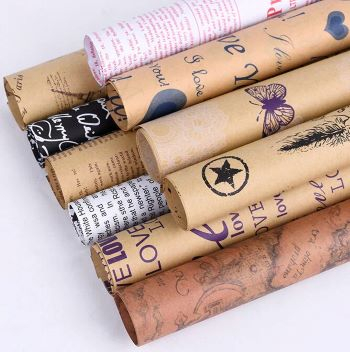 Бумага подарочная