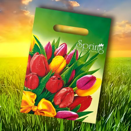 Пакеты мини с вырубной ручкой