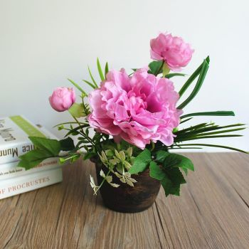 Искусственные цветы, сухоцветы, трава