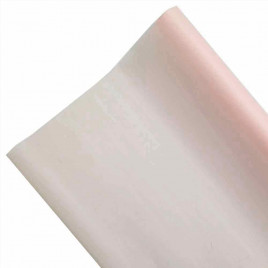 Бумага тишью в рулоне водонепроницаемая розовая пастель размер 58см*10м 20мкр