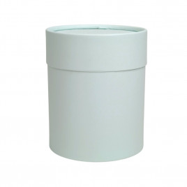 Коробка цилиндр однотонный мини размер 10*10см