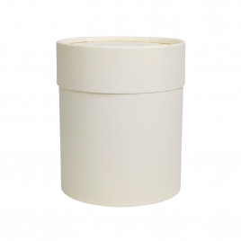 Коробка цилиндр однотонный мини размер 10*10см