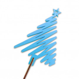 Топпер НГ Елка голубая h-35см