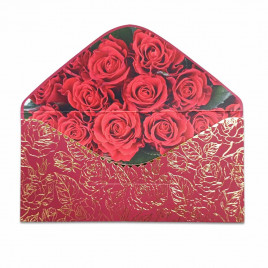 Конверт для денег С юбилеем! 8*16,5см арт 55428