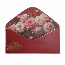 Конверт для денег С юбилеем! 8*16,5см арт 55432