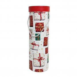 Коробка цилиндр Подарки в 2-х размерах