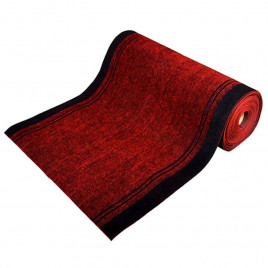 Коврик-дорожка влаговпитывающий Холл 1,2*15м красный