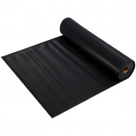 Коврик-дорожка против скольжения Полосочка 0,9*12м черный