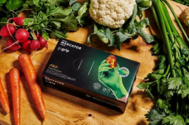 Перчатки нитриловые GOGRIP особопрочные зеленые 25 пар M, L, XL, XXL