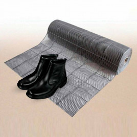 Коврик-дорожка Sunstep Ячейка 0,9*12м серый