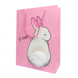 Пакет ЛЮКС Пушистик размер 18*24*8,5см