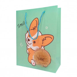 Пакет ЛЮКС Пушистик размер 18*24*8,5см