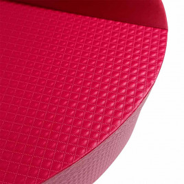 Коробка сердце красное с тиснением в 3-х размерах