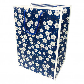 Пакет ЛЮКС Сакура с широким дном размер 28*42,5*28см