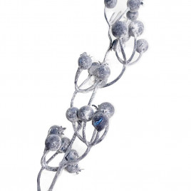Ветка с синими ягодами Н-61см