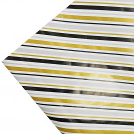 Бумага подарочная Косые полосы размер листа 70*100см уп 2л