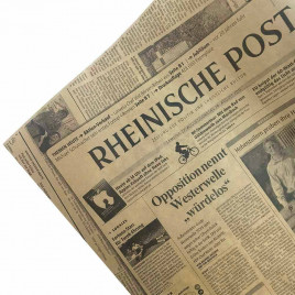 Бумага крафт в рулоне Газета размер 70см*10м