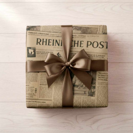 Бумага крафт в рулоне Газета размер 70см*10м