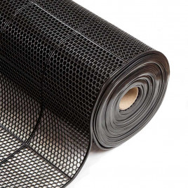 Коврик-дорожка Sunstep Ячейка 0,9*12м черный