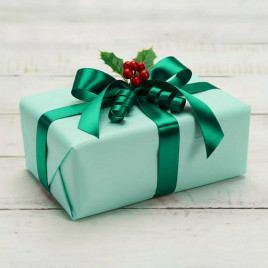 Бумага тишью в листах жемчужная ГОЛУБАЯ размер 50см*66см