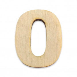 Декор из дерева Цифры 3см