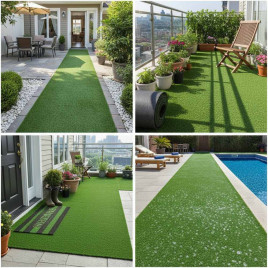 Коврик Sunstep искусственная травка на ПВХ основе 100*200cм