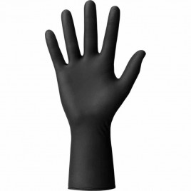 Перчатки нитриловые IDEALL Nitrile Moto особопрочные черные 50 пар M, L, XL, XXL