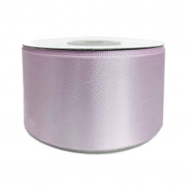 Лента атласная светло-черничная размер 5см*23м