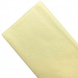 Бумага тишью в листах КРЕМОВАЯ размер 50см*66см