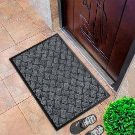 Коврик влаговпитывающий Крафт 90*150см серый