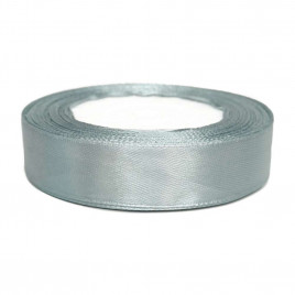 Лента атласная серая размер 2см*23м