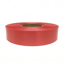 Лента простая полипропиленовая алая размер 2см*50м