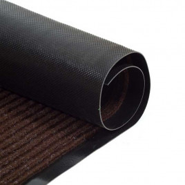 Коврик влаговпитывающий ребристый Стандарт 120*250см коричневый