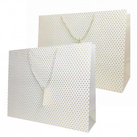 Пакет ЛЮКС Золотые точки в 2-х размерах