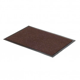 Коврик влаговпитывающий ребристый Стандарт 50*80см коричневый