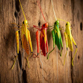 Фигура на штекере Кузнечик Н-10см