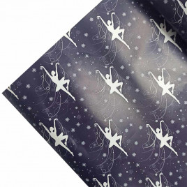 Бумага подарочная Фуэте размер листа 68*98см уп 1л